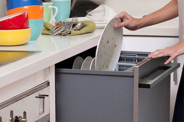 kitchen plate cleaning machine